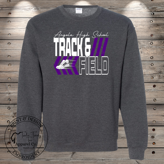Track and Field with script