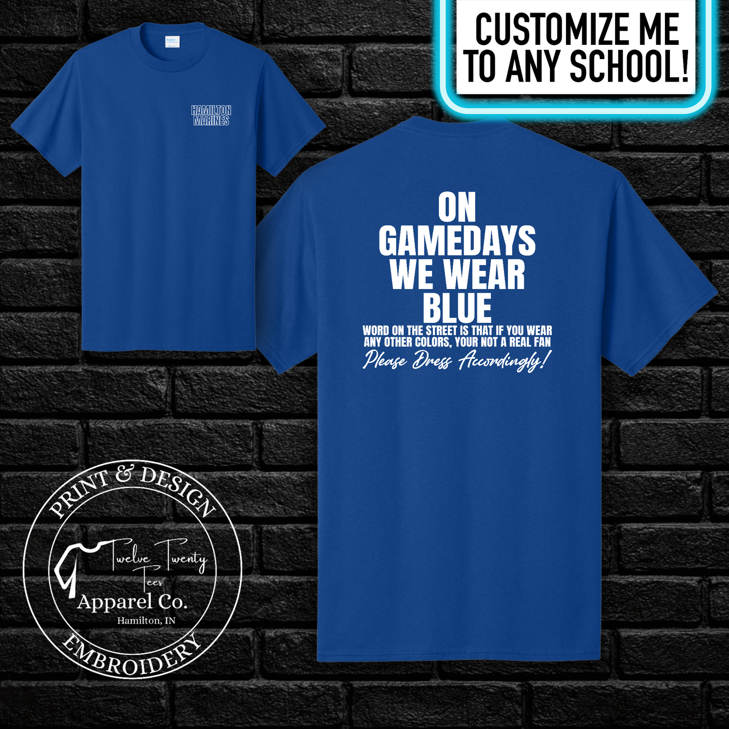 On Game Days Custom