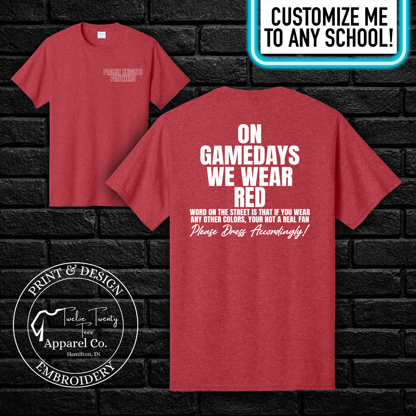 On Game Days Custom