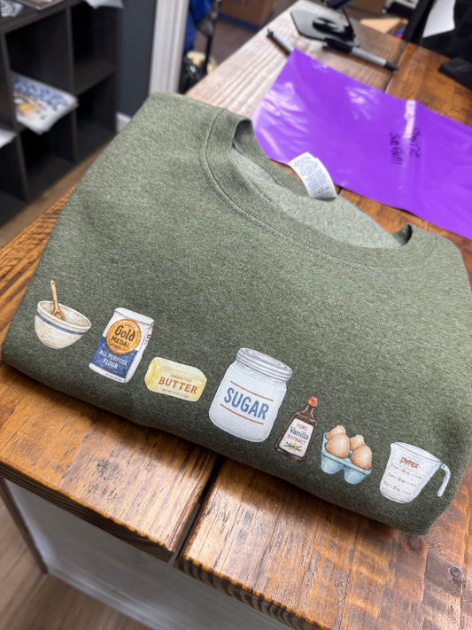 Baking Ingredients Icons